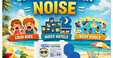 🌴 Surviving Spring Break Noise: How Mighty Plugs Bring the Peace